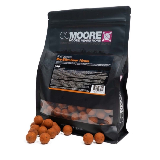CC Moore Pro-Stim Liver - Trvanlivé boilie 18mm 1kg