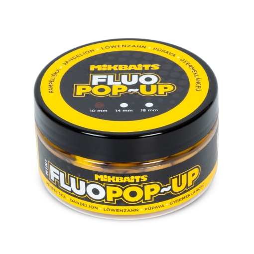 Mini Plovoucí fluo boilie 100ml - Pampeliška 10mm