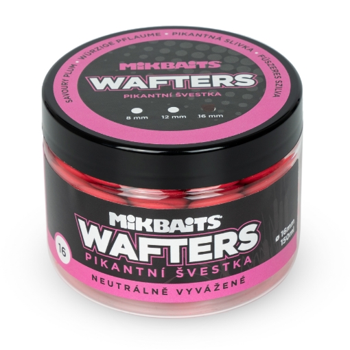 Wafters vyvážené nástrahy 150ml - Pikantní švestka 16mm