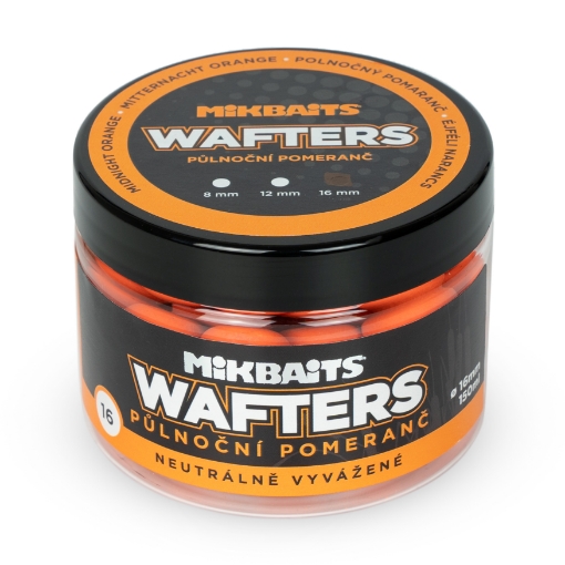 Wafters vyvážené nástrahy 150ml - Půlnoční pomeranč 16mm