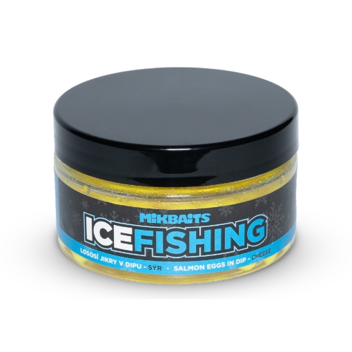 ICE FISHING pstruh řada - Lososí jikry v dipu Sýr 100ml