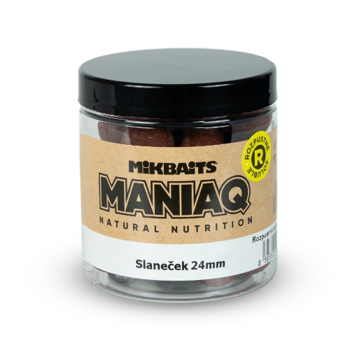 ManiaQ boilie rozpustné 250ml - Slaneček 24mm