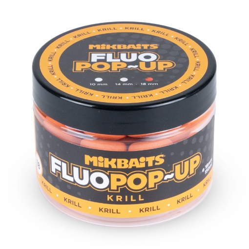 Plovoucí fluo boilie 150ml - Krill 18mm