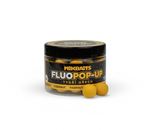 Plovoucí fluo boilie 150ml - Tygří ořech 14mm