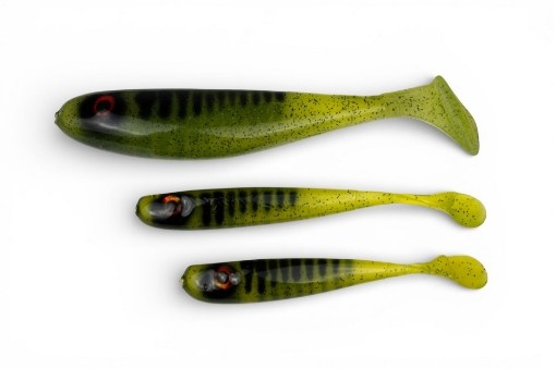YACCUZA HAND MADE nástrahy - KILLER AIRBRUSH Green Tiger 12,5cm 11g 2ks