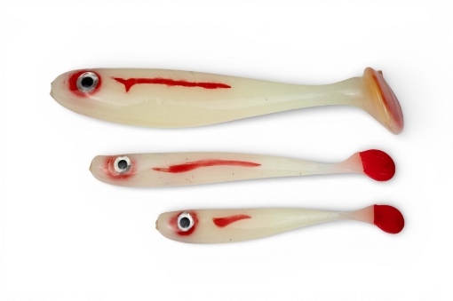 YACCUZA HAND MADE nástrahy - KILLER AIRBRUSH White Ghost 12,5cm 11g 2ks