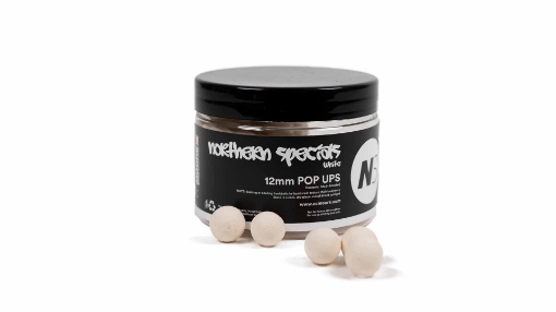 Picture of CC Moore NS1 Pop-Up Boilie Bílé 12mm 55ks