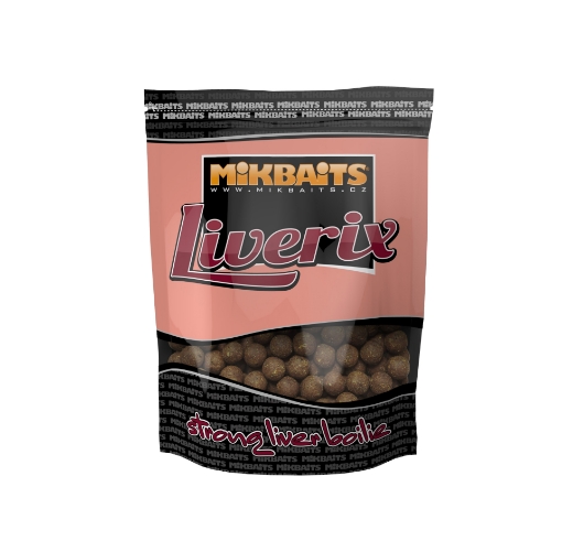 Obrazek Mikbaits Boilie Liverix Královská Patentka 20mm 1kg