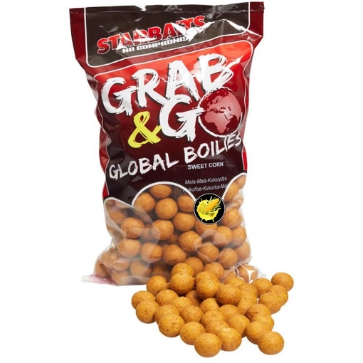Bild von Starbaits Global Boilies Süßer Mais 20mm 800g