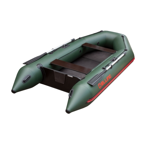Nafukovací čluny Elling - Forsage 310 s pevnou skládací podlahou, zelený