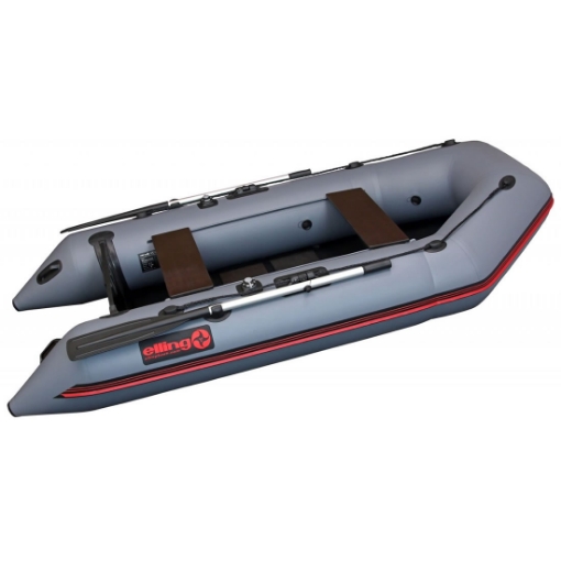 Nafukovací čluny Elling - Forsage 330 s pevnou skládací podlahou, šedý