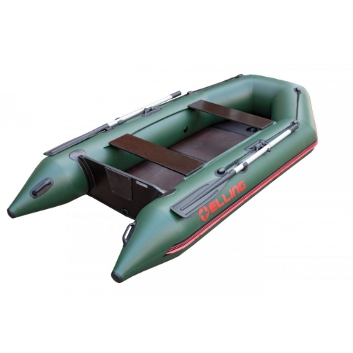 Nafukovací čluny Elling - Patriot 290 s pevnou skládací podlahou, zelený