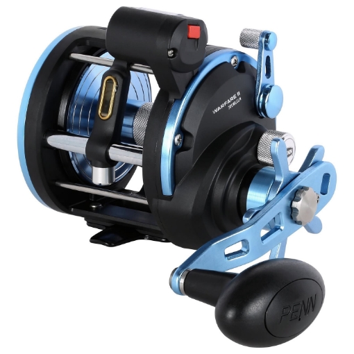 Robustní multiplikátor PENN Warfare II Level Wind 30 LC SD LH pro mořský rybolov.