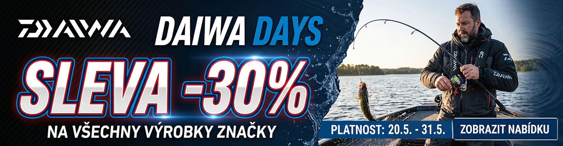 Daiwa 30% zniżki na wszystko