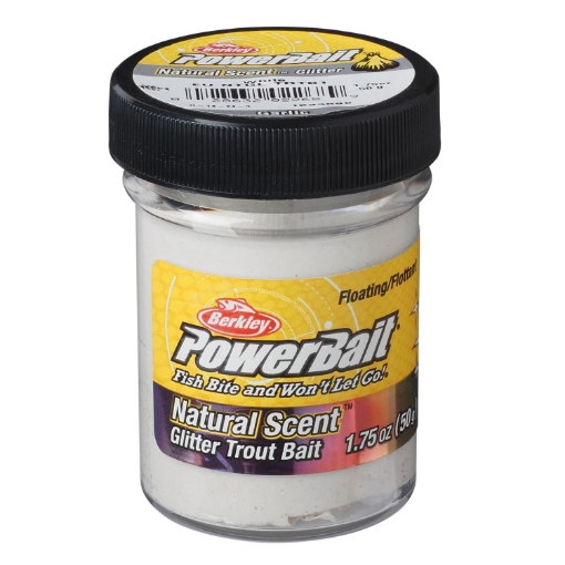 Picture of Berkley Powerbait NTGL Garlic White Glitter