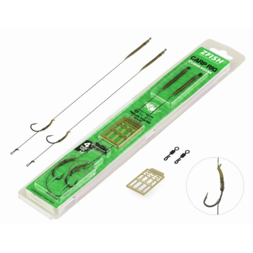 Picture of ZFISH Návazec Curve Shank Carp Rig vel.6 2ks