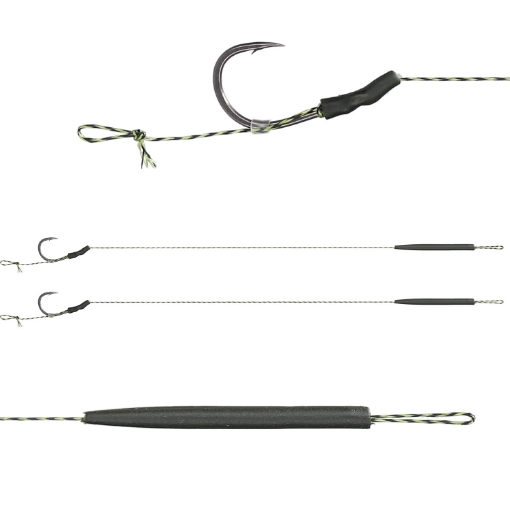 Obrazek Mikado Návazec Classic Rig Pro vel.2 23cm 25lb 2ks