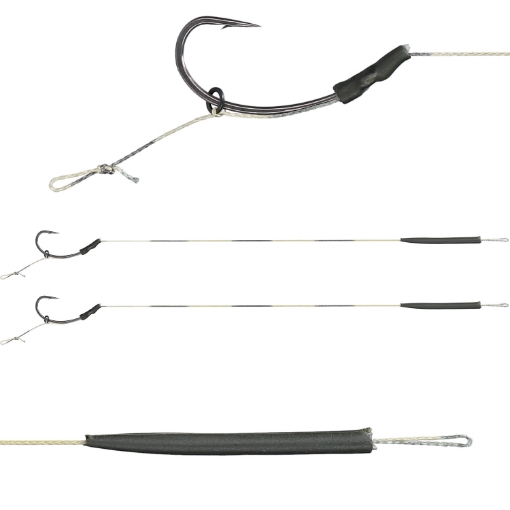 Obrazek Mikado Blow Back Rig Coated #2 23cm 25lb 2ks