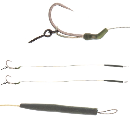 Obrazek Mikado Slip D-Rig Barbless vel.2 23cm 25lb 2ks