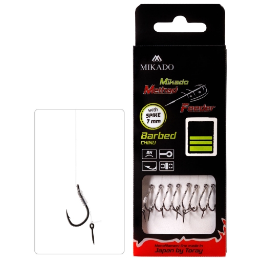 Picture of Mikado MF Rig with Spike #12 Mono 0.23mm 10cm 8pcs