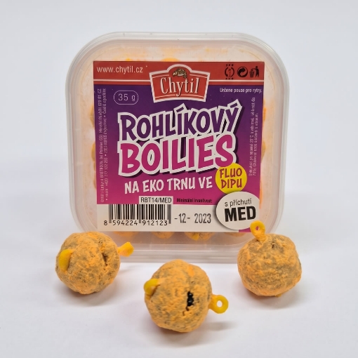 Image sur Rohlíkové boilies na EKO trnu Fluo  Med 14mm