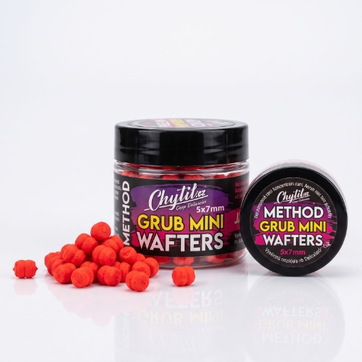 Image sur Method Grub Mini Wafters 5x7mm 18g Jahoda