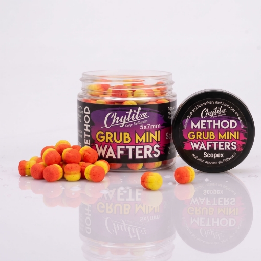 Obrazek Method Grub Mini Wafters 5x7mm 18g Scopex