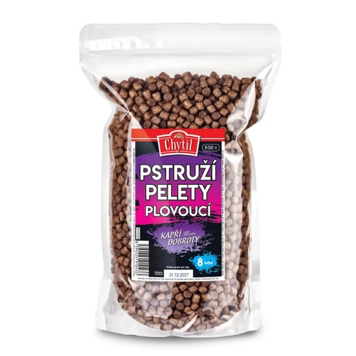 Obrazek Chytil Pstruží pelety Plovoucí 8mm 800g
