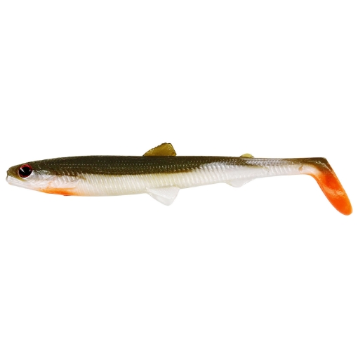 Obrazek Westin Przynęta Gumowa Bullteez Shadtail 12.5cm Bass Orange 2szt.